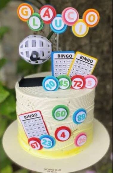 Topo De Bolo Bingo Globo 3d 4 Arquivos A Sua Escolha Elo7