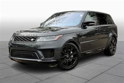 Pre Owned 2020 Land Rover Range Rover Sport Hse Sport Utility In Danvers La734953 Ira Lexus