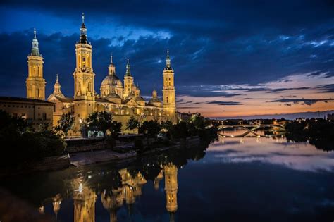 Premium Photo The Cathedral Basilica Of Our Lady Of The Pillar With