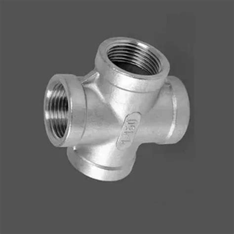 Stainless Steel Cross Fitting 304h For Chemical Fertilizer Pipe