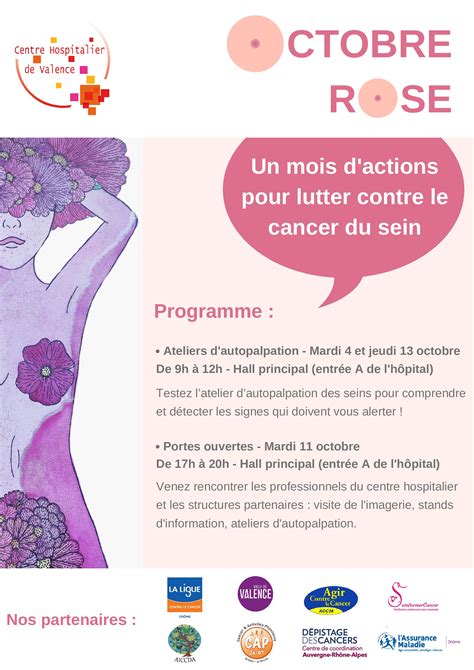 Octobre Rose Un Mois Dactions Pour Lutter Contre Le Cancer Du Sein