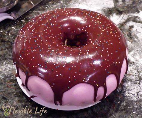 A Dounut Birthday Cake A Flexible Life