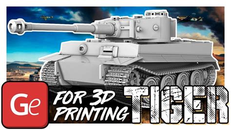 Tiger I Tank 3D Printing 1 35 Model Kit Assembly By Gambody YouTube