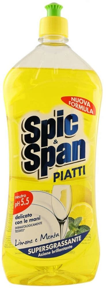 Spic Span P Yn Do Mycia Naczy Ml Lemon Mint Lemonka I Mi Ta