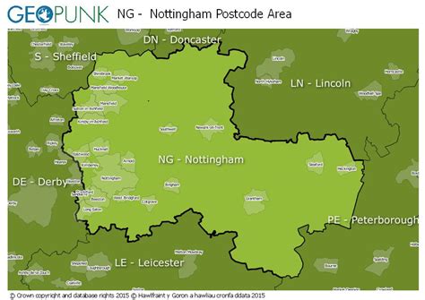 Nottingham Postcode Map | Gadgets 2018