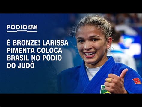 Olimp Ada Larissa Pimenta Conquista A Medalha De Bronze No Jud Cnn