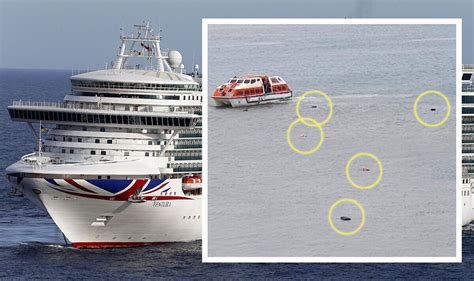 Cruise Passengers Stunned As Suitcases Left Bobbing In Sea Having