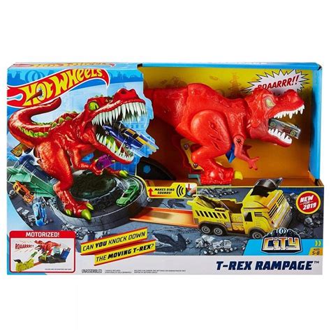 HOT WHEELS CITY ATAK T REXA ZESTAW TORÓW GFH oficjalne archiwum Allegro Hot