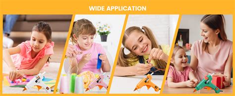 Amazon Hot Glue Gun Kit With Glue Sticks And Anti Scalding Nozzles Pack Fast