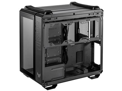 Asus Tuf Gaming Gt Black Atx Mid Tower Computer Case With Front