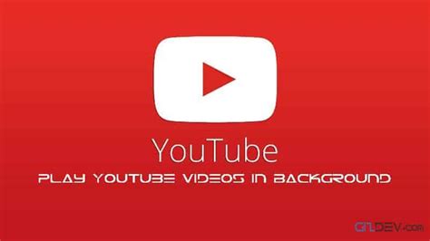 How To Play Youtube Videos In Background Android App Play Youtube Videos In The Background On