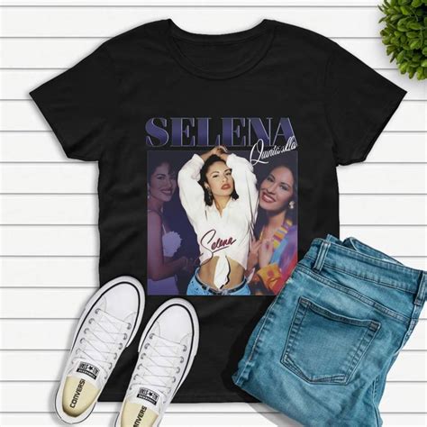 Selena Quintanilla Retro Music Fan T Shirt Selena Quintanilla Shirt