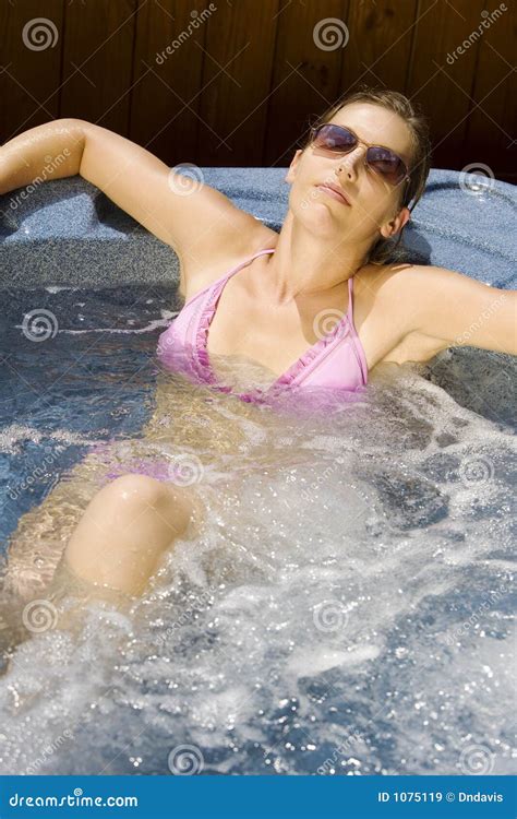 Hottub Stock Image Image Of Bikini Vacation Activity