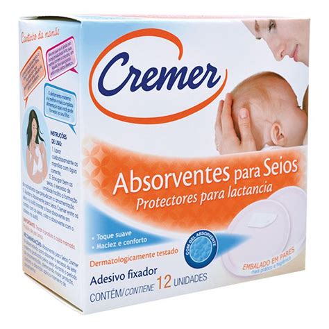 Absorvente Para Seios Cremer Material M Dico Artigos Hospitalares