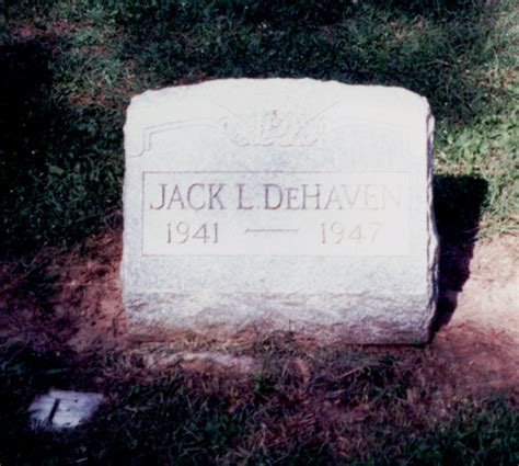 Jack Lane Dehaven Find A Grave Memorial