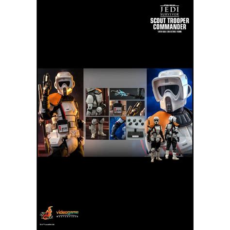 พรออเดอร HOT TOYS VGM STAR WARS JEDI SURVIVOR SCOUT TROOPER COMMANDER TH SCALE