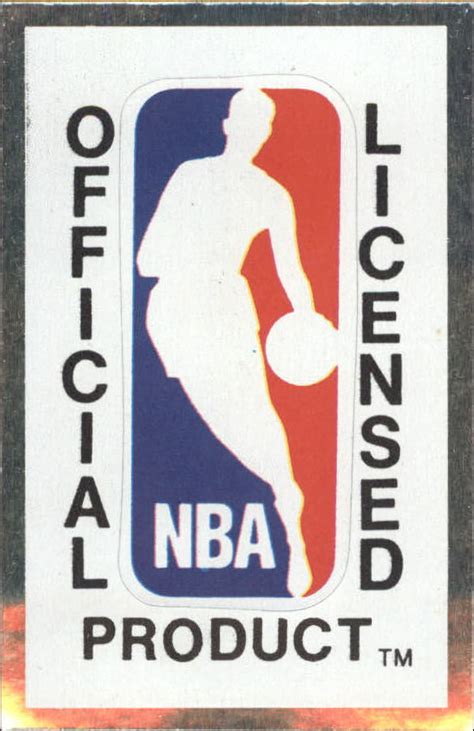 1991-92 Panini Stickers #1 NBA Official/Licensed Product Logo - NM-MT