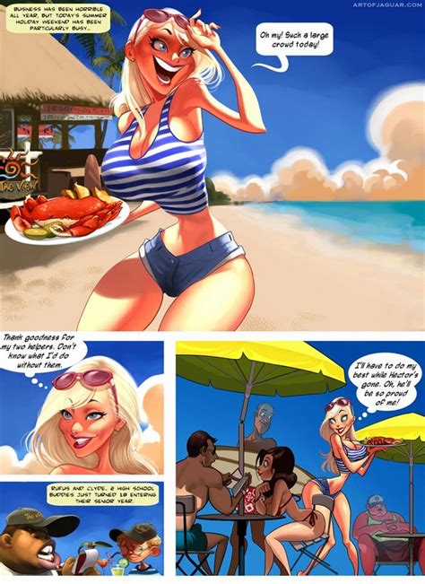 Busty Blonde Get Fucked At Her Summer Job Mega Boobs Cartoons