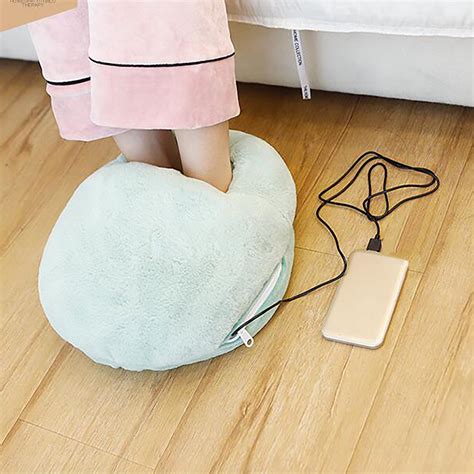 Foot Heated Warmer Slippers Portable Feet Warmers – Grandado