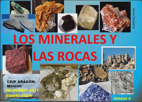 Ceip AragÓn Segundo Ciclo Ciencias Sociales Las Rocas Y El Relieve