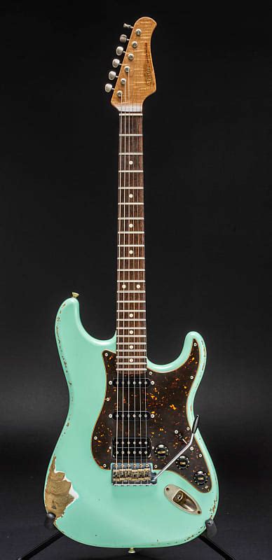 Xotic California Classic Xsc Surf Green Heavy Aged Reverb