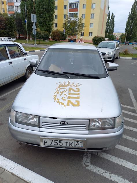 Гранта зеркала на 2112 + накладки в стиле бмв — Lada 21124, 1,6 л, 2007 ...