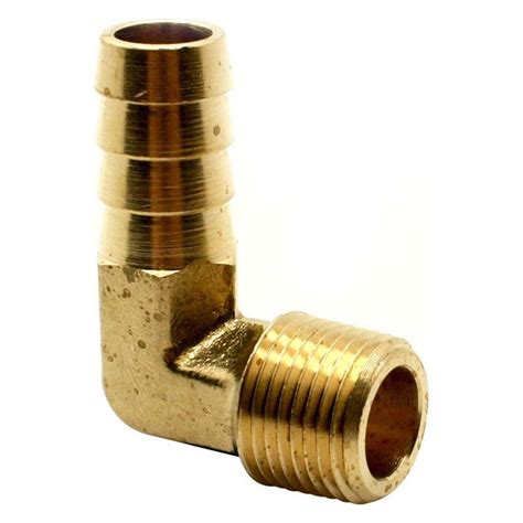 Thrifco Inch Hose Barb X Inch Mip Brass Elbow Walmart