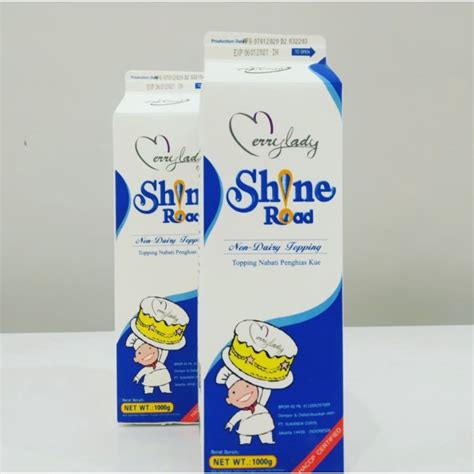 Jual Shine Road Non Dairy Whipping Cream Liter Whip Cream Gosend