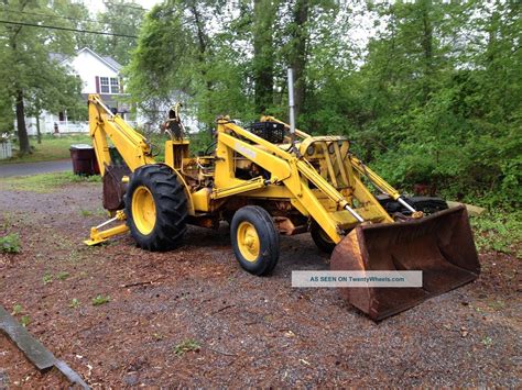 1963 Case Tractor Backhoe