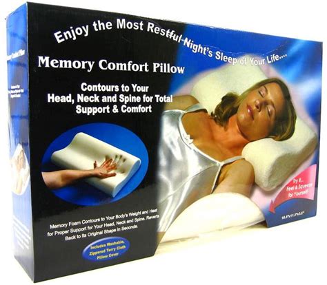 ᐉ Подушка ортопедическая Comfort Memory Pillow с наволочкой (1133 ...