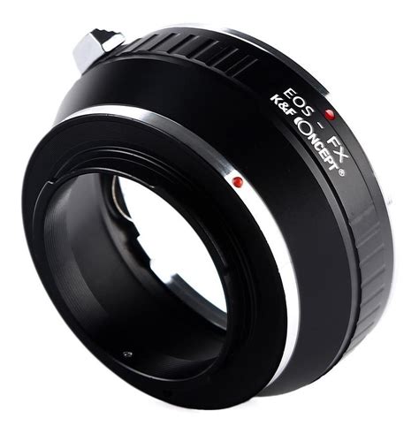 Adaptador De Lente Canon Eos Ef Ef S Para F X Mount Frete Gr Tis