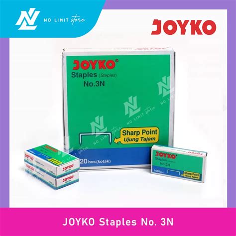 Jual Staples Joyko Isi Stapler Refill Stapler Joyko No N Shopee