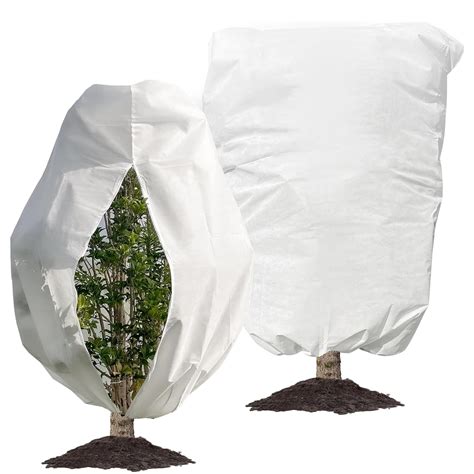 Washranp Plant Covers Freeze Protection With Drawstring Zipper Reusable