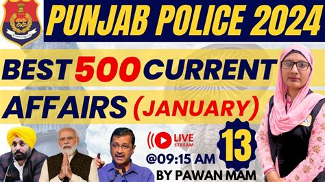 Punjab Police Constable Exam Preparation 2024 Punjab Police Current