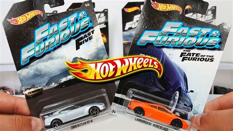 Hot Wheels Fast Furious Rápido y Furioso coleccion 2018 Lamborghini Nissan GTR Skyline