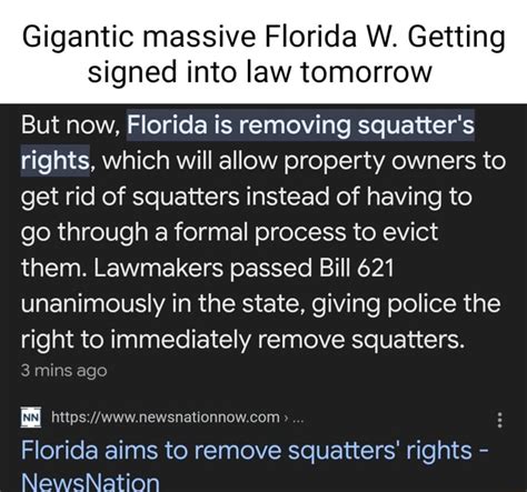 Gigantic Massive Florida W Getting Signed Into Law Tomorrow But Now Florida Is Removing