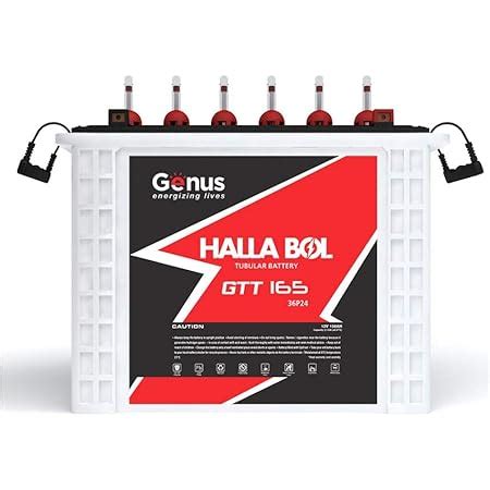 Genus Invomax Gtt Pp Ah Tall Tubular Inverter Battery For Home