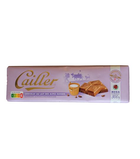 Lait 300g Made By Cailler Of Switzerland Chocolate From Switzerland