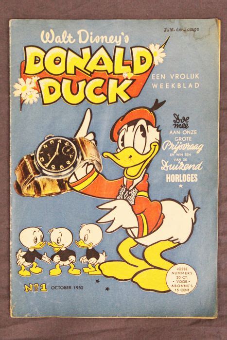 Donald Duck Weekblad Nr 1 Allereerste Weekblad Catawiki