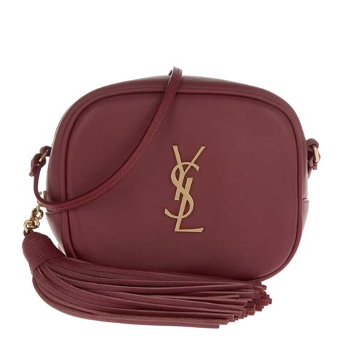 Ysl Pouch Monogramme Crossbody New Red Red Saint Laurent Shoulder