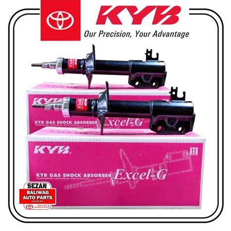 KYB KAYABA TOYOTA VIOS 2013 2020 SHOCK ABSORBER FRONT SET 3340087