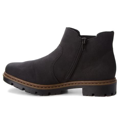 Stiefeletten Rieker Schwarz Eschuhe De