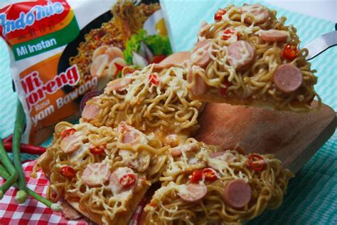 Resep Pizza Mie Dengan Mudah Terjangkau Dan Rasa Yang Enak