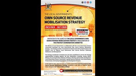 OWN SOURCE REVENUE MOBILISATION STRATEGY YouTube