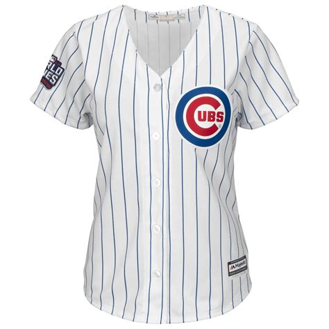 Womens Chicago Cubs Majestic White 2016 World Series Bound Home Cool