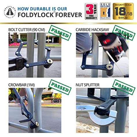 Foldylock Forever Folding Bike Lock Minds Eye Shop