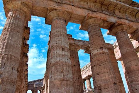 Paestum The Temple Of Neptune Or Poseidon Mid 5th Century BC