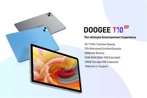 Doogee T10: Noble tablet with strong features at a fair price