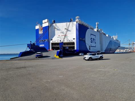 Portugal Puerto De Set Bal Recibe Escala De Nuevo Pctc Operado Por Gnl