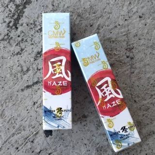 Jual Kaze Salt Nic Winter Fuyu Ml Mg Cukai Polo Ice Spearmint